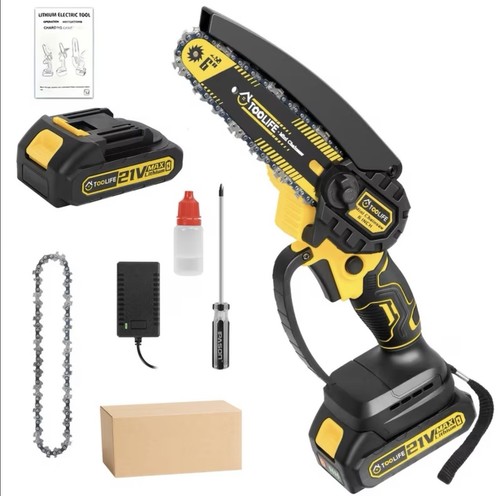 Cordless mini chainsaw - mini, 6