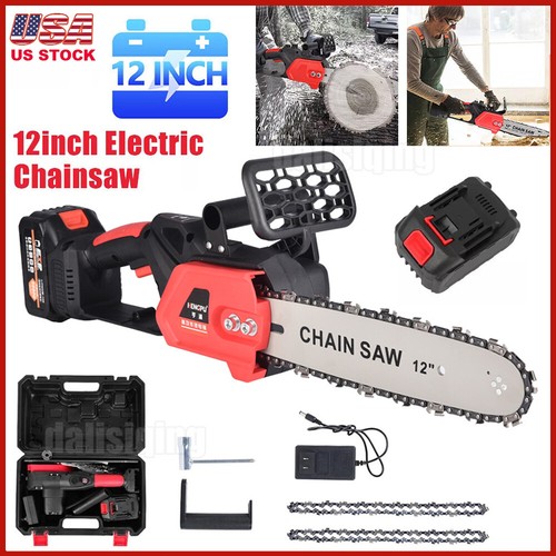 Cordless chainsaw 21v - 12",